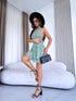 "COSMOPOLITAN" floral dress - green